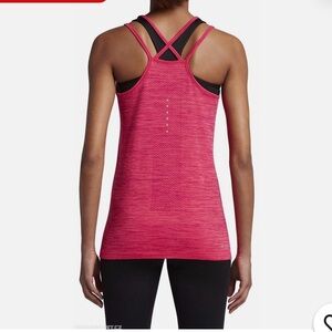 Nike Strappy Running Tank Red/Hot Pink Size Small EUC